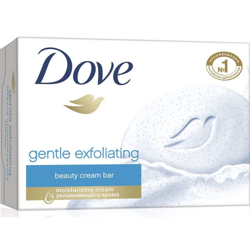 Крем-мыло Дав (Dove) Нежное отшелушивание 100 г