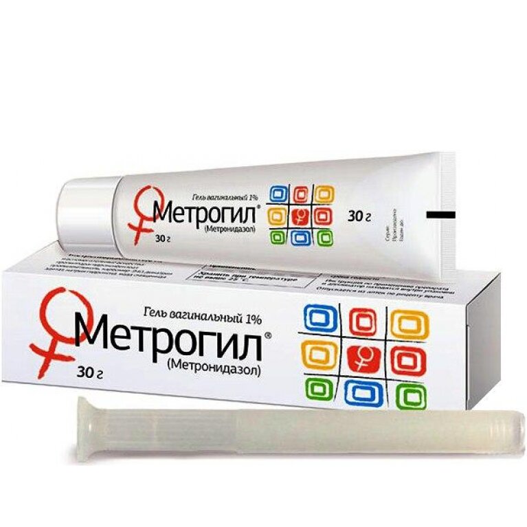 Метрогил гель вагинальный 1% 30 г