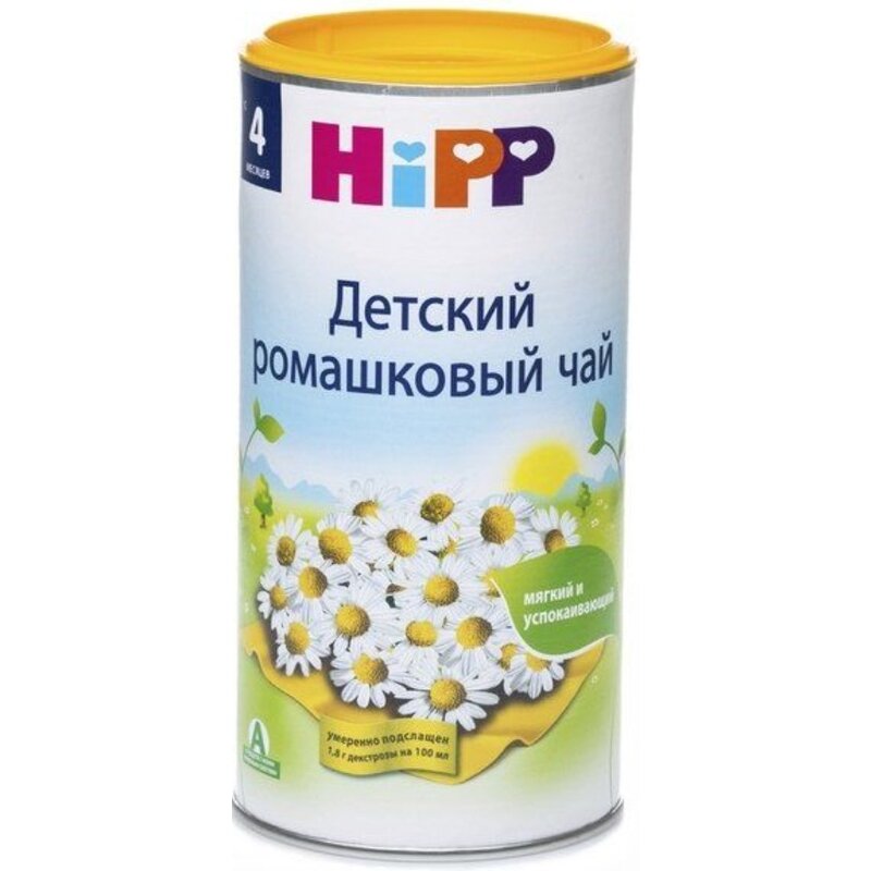 Чай Хипп ромашка детский банка 200 г
