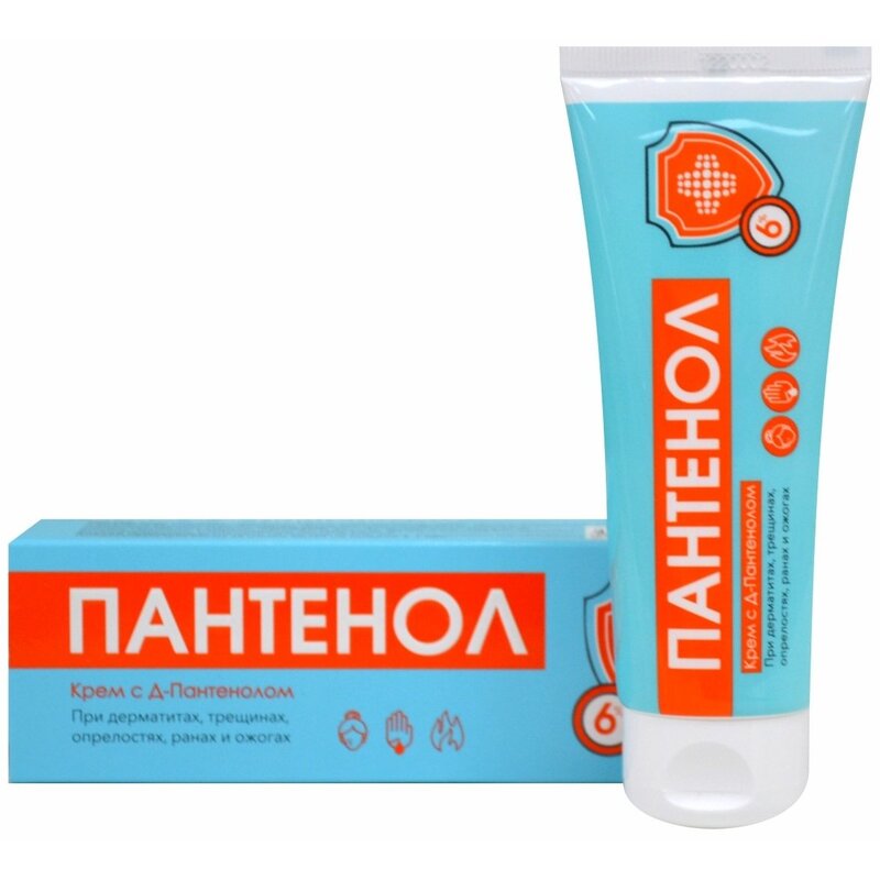 Крем Пантенол 6% 75 мл