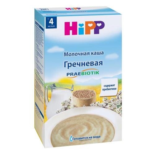 Каша молочная Hipp Гречневая с пребиотиками 250 г