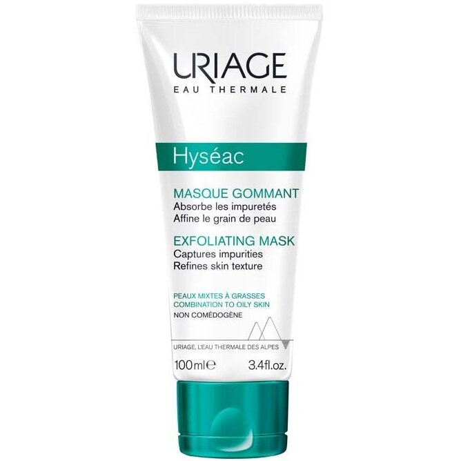 Мягкая маска отшелушивающая Uriage Hyseac 100 мл