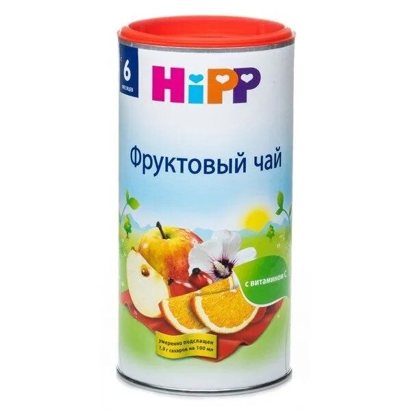 Чай детский Hipp фруктовый от 6 мес. 200 г