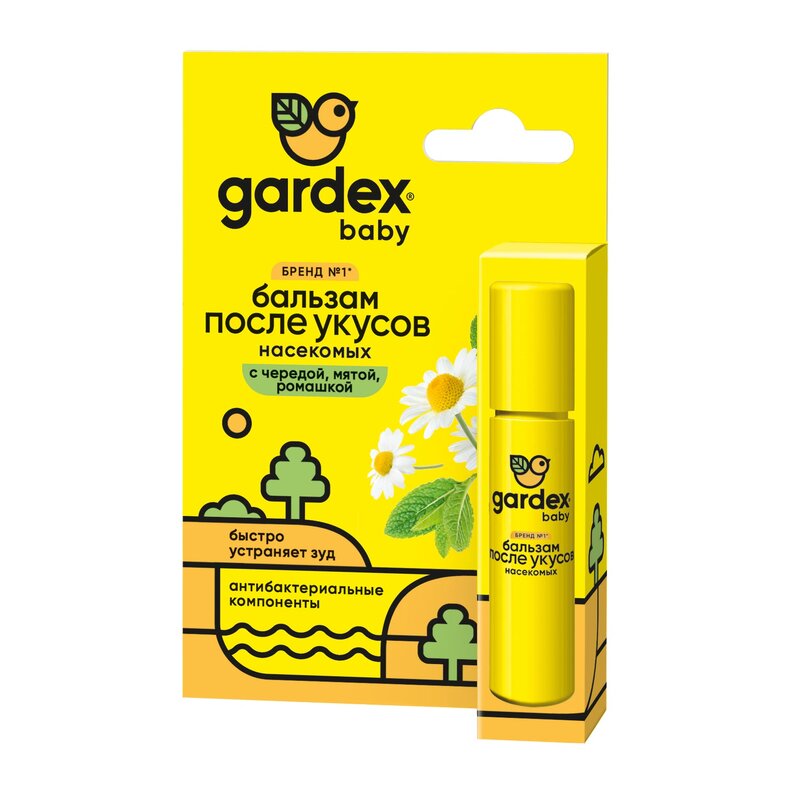 Бальзам после укусов детский Гардекс (Gardex) Baby 7 мл