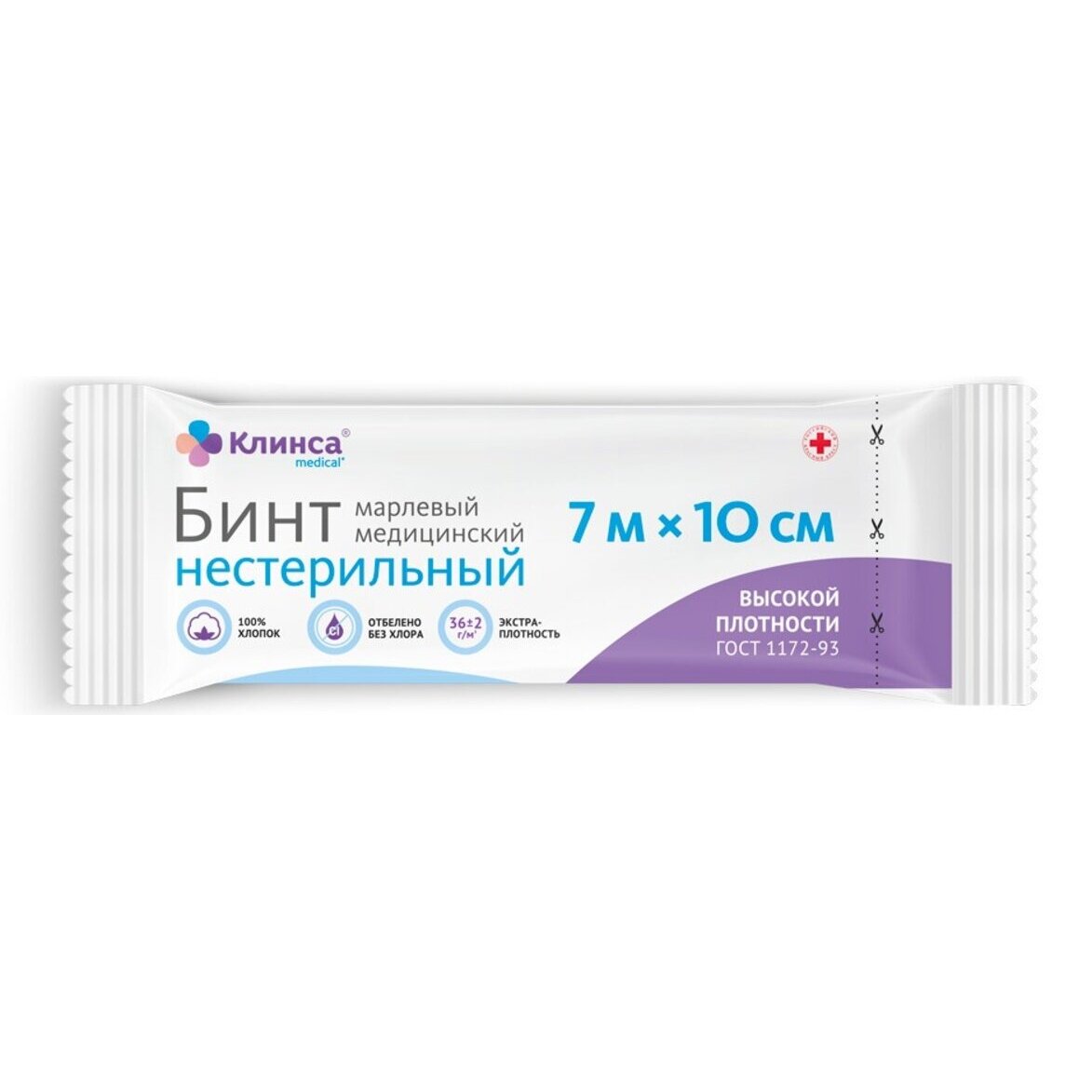 Бинты,салфетки Клинса